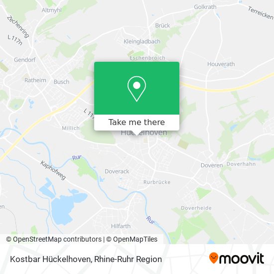 Kostbar Hückelhoven map