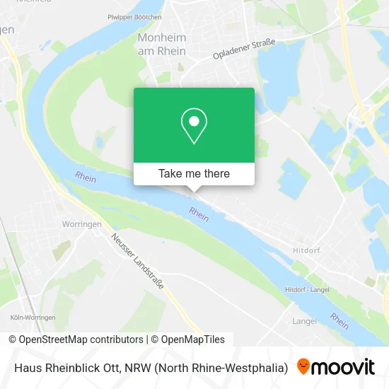 Карта Haus Rheinblick Ott