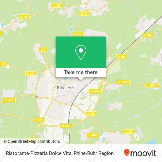 Карта Ristorante-Pizzeria Dolce Vita, Im Mühlenfeld 21 41812 Erkelenz