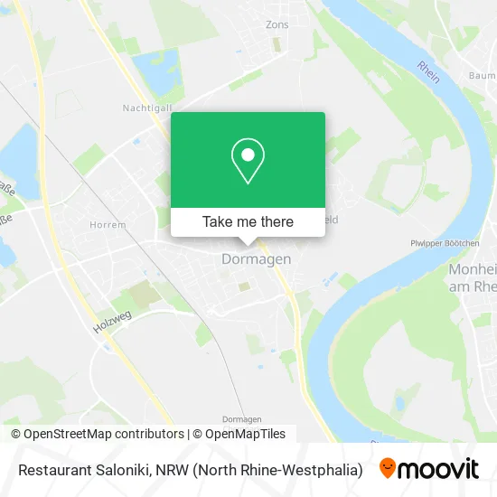 Карта Restaurant Saloniki