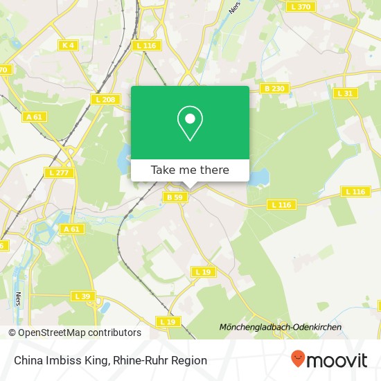 China Imbiss King, Burgfreiheit 43 Odenkirchen, 41199 Mönchengladbach map