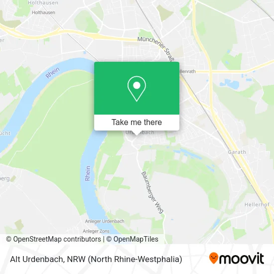 Карта Alt Urdenbach