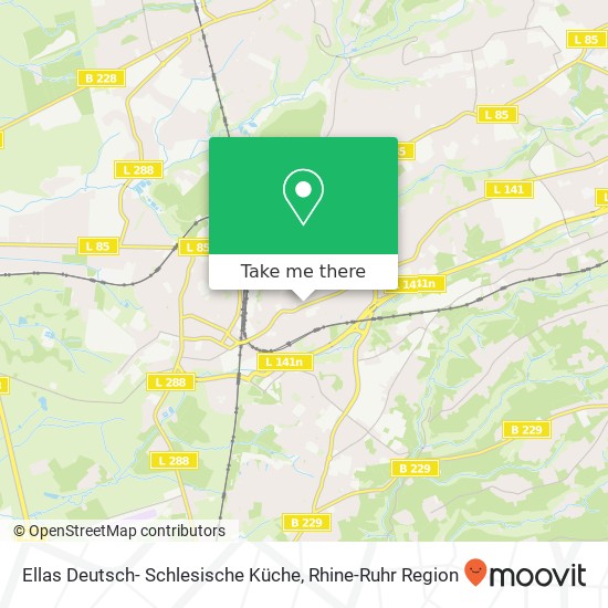 Карта Ellas Deutsch- Schlesische Küche, Merscheider Straße 36 42699 Solingen