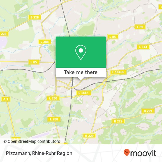 Pizzamann, Kamper Straße 46 42699 Solingen map