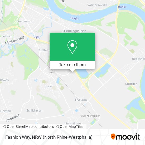 Fashion Way map