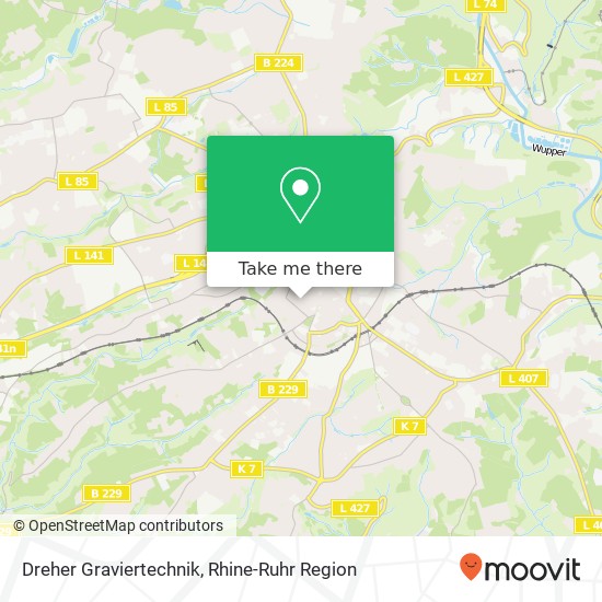 Карта Dreher Graviertechnik, Am Neumarkt 48A 42651 Solingen