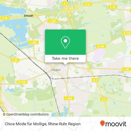 Chice Mode für Mollige, Mühlenstraße 3 40721 Hilden map