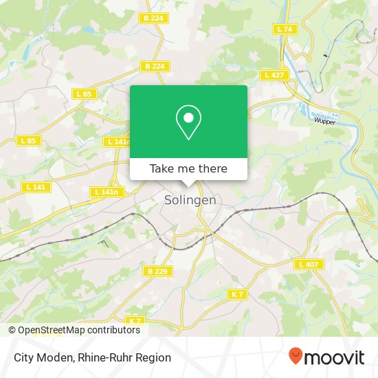 City Moden, Kölner Straße 136 42651 Solingen map