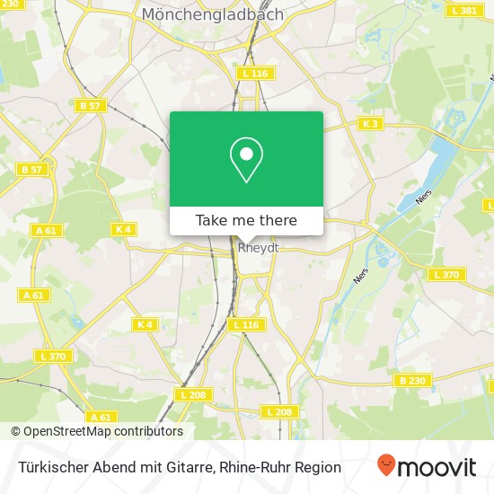 Türkischer Abend mit Gitarre, Marktstraße 3 Rheydt, 41236 Mönchengladbach map