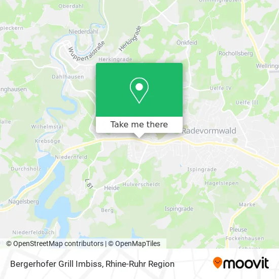 Карта Bergerhofer Grill Imbiss