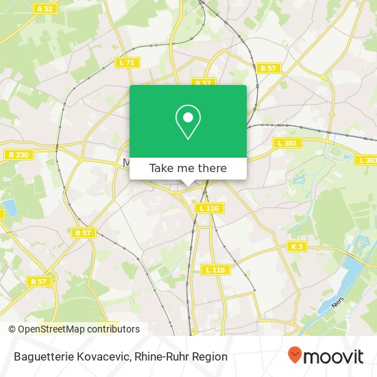 Baguetterie Kovacevic, Am Kämpchen 16 Innenstadt, 41061 Mönchengladbach map