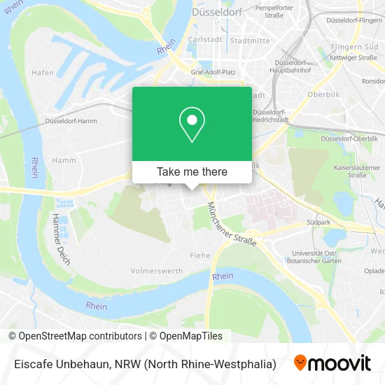 Карта Eiscafe Unbehaun