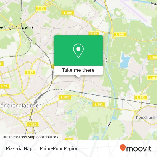 Pizzeria Napoli, Zeppelinstraße 174 Lürrip, 41065 Mönchengladbach map