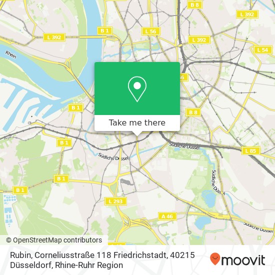 Rubin, Corneliusstraße 118 Friedrichstadt, 40215 Düsseldorf map