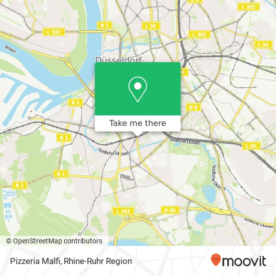 Pizzeria Malfi, Färberstraße 100 Bilk, 40223 Düsseldorf map