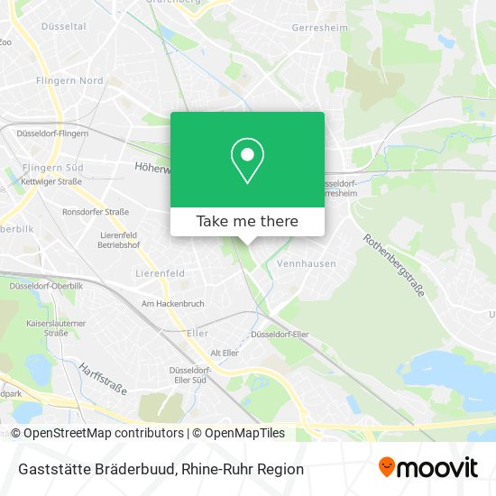 Gaststätte Bräderbuud map