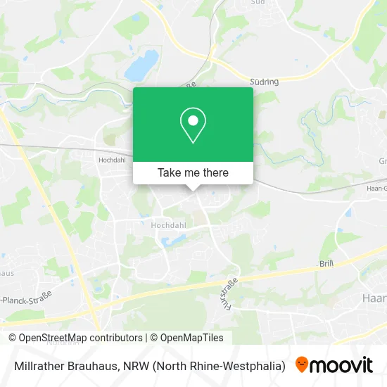 Millrather Brauhaus map