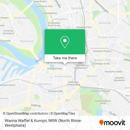 Wanna Waffel & Kumpir map