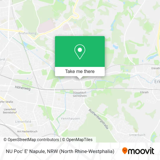 Карта NU Poc' E' Napule