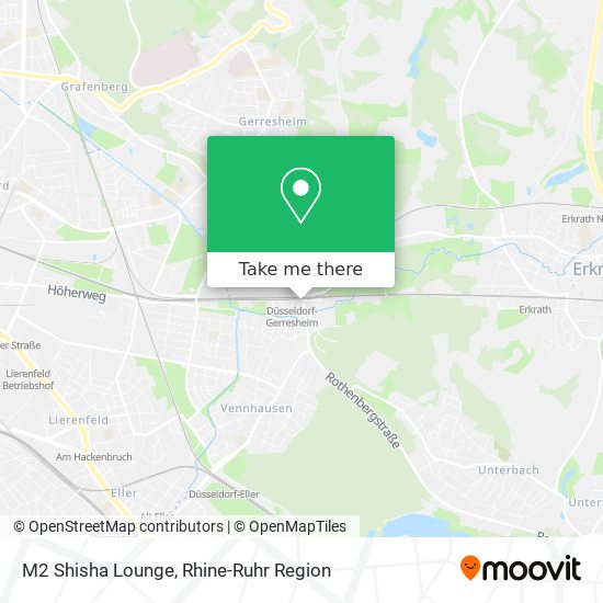 M2 Shisha Lounge map