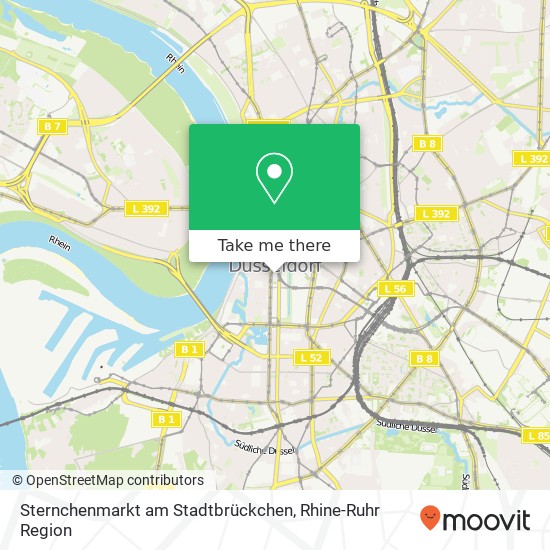 Sternchenmarkt am Stadtbrückchen, Stadtbrückchen Stadtmitte, 40213 Düsseldorf map