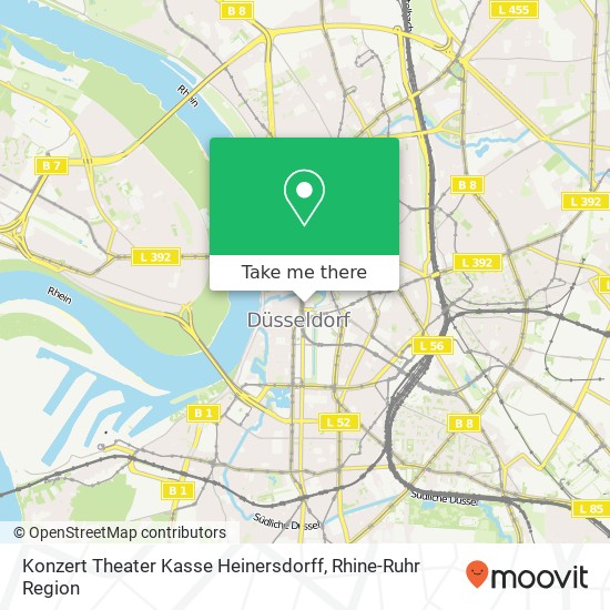 Konzert Theater Kasse Heinersdorff map