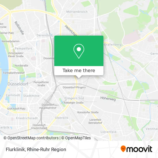 Карта Flurklinik