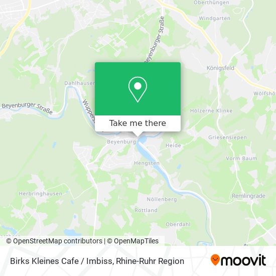 Birks Kleines Cafe / Imbiss map