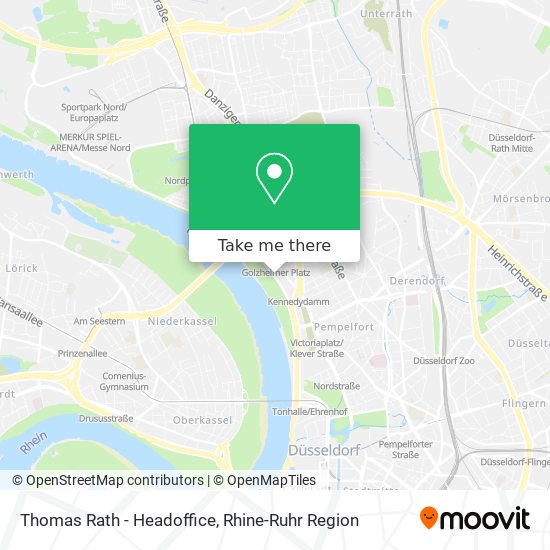 Thomas Rath - Headoffice map