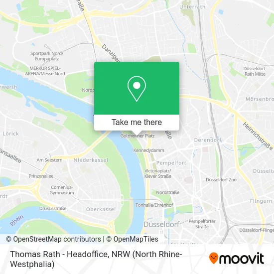 Карта Thomas Rath - Headoffice