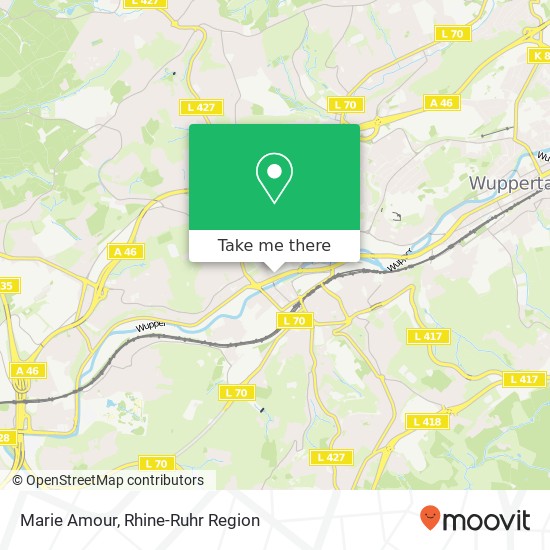 Marie Amour, Aue 62 Elberfeld, 42103 Wuppertal map