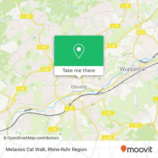 Melanies Cat Walk, Karlsplatz 3 Elberfeld, 42105 Wuppertal map