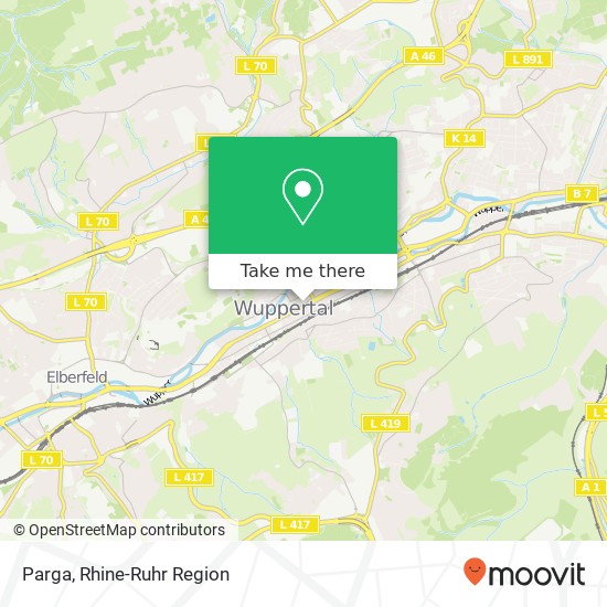 Parga, Friedrich-Engels-Allee 283 Barmen, 42285 Wuppertal map