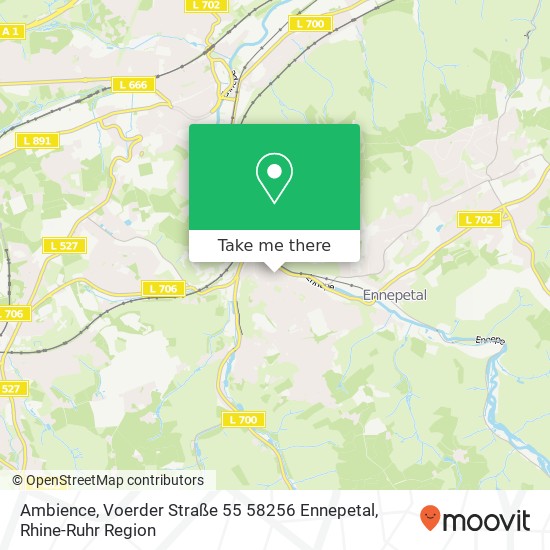 Ambience, Voerder Straße 55 58256 Ennepetal map