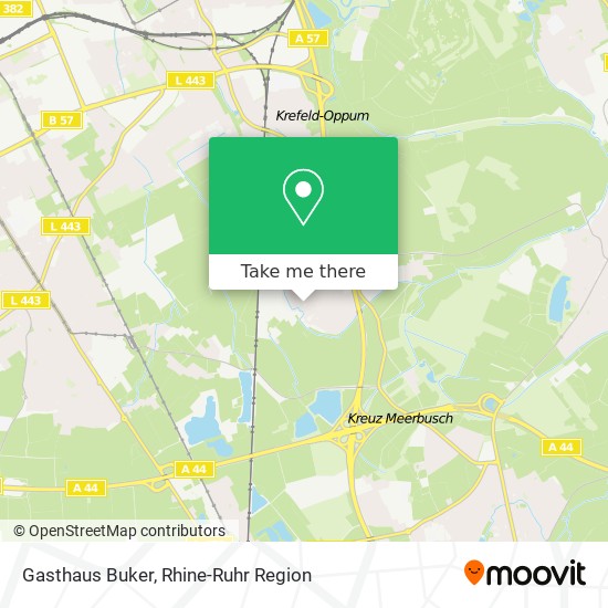 Карта Gasthaus Buker