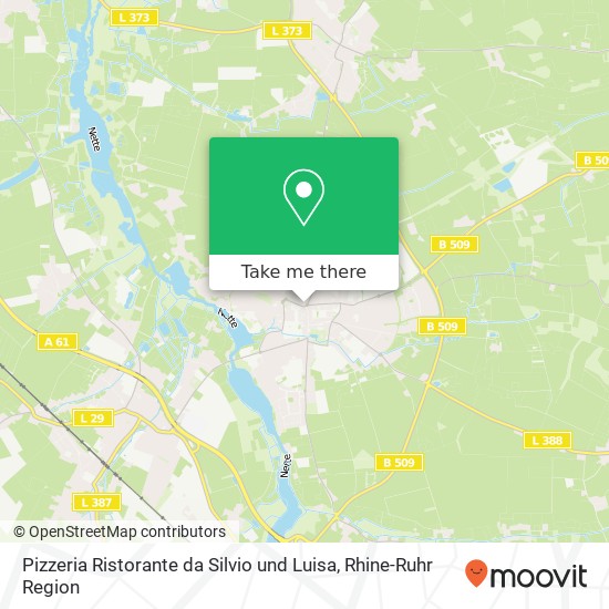 Pizzeria Ristorante da Silvio und Luisa, Wevelinghover Straße 1 Lobberich, 41334 Nettetal map