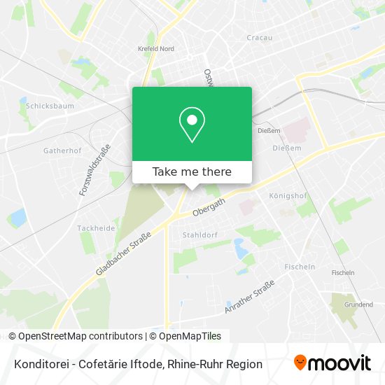 Konditorei - Cofetărie Iftode map