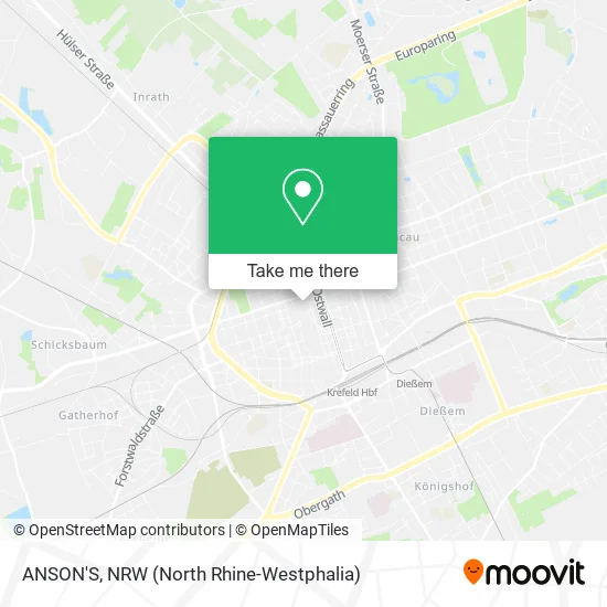 Карта ANSON'S