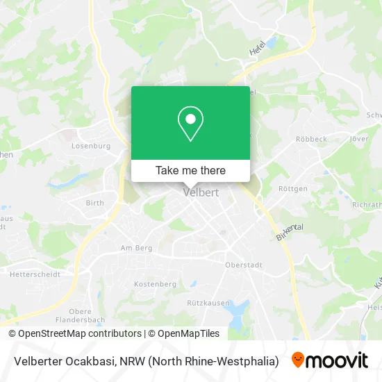 Карта Velberter Ocakbasi