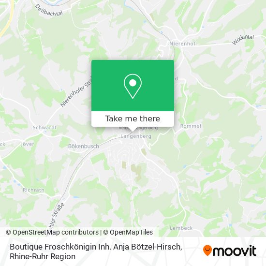 Boutique Froschkönigin Inh. Anja Bötzel-Hirsch map