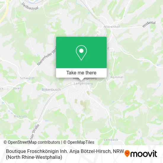 Boutique Froschkönigin Inh. Anja Bötzel-Hirsch map