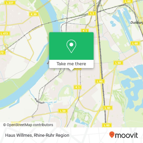 Haus Willmes map