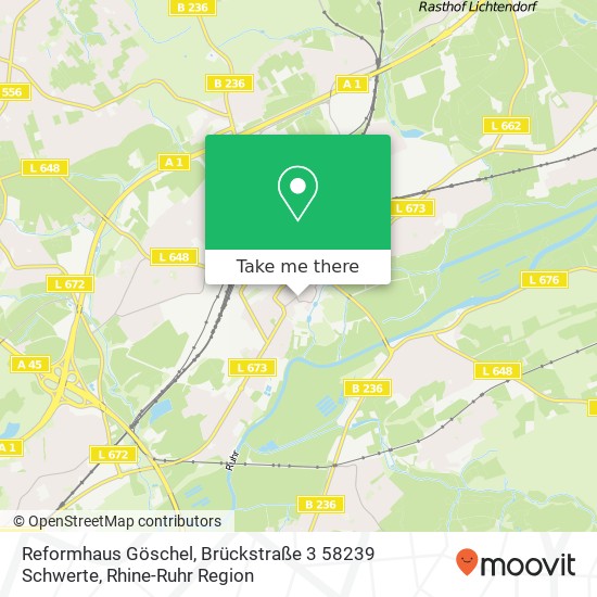 Reformhaus Göschel, Brückstraße 3 58239 Schwerte map