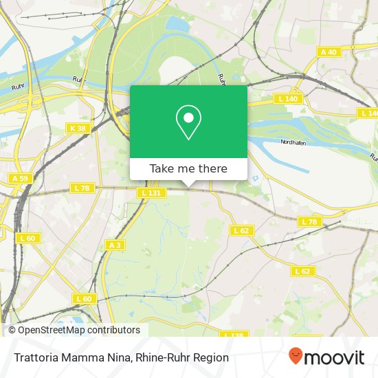 Trattoria Mamma Nina, Duisburger Straße 490 Speldorf, 45478 Mülheim an der Ruhr map