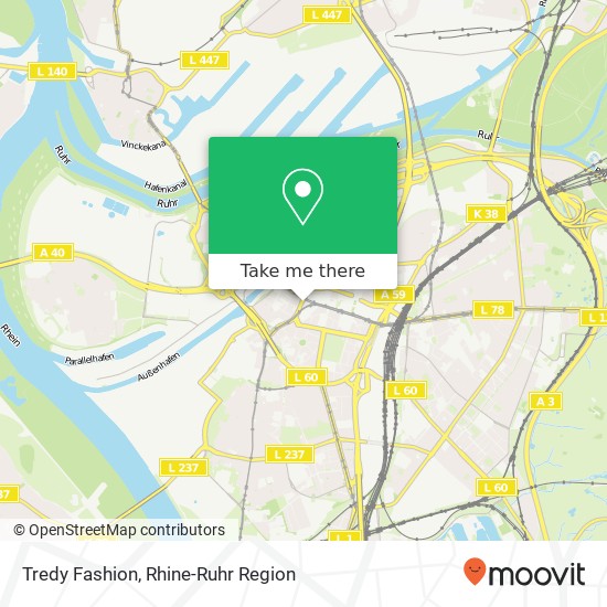 Tredy Fashion, Kuhstraße 33 Altstadt, 47051 Duisburg map