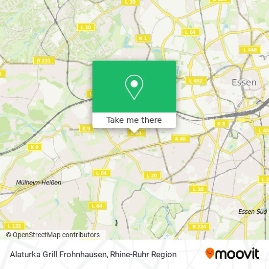 Alaturka Grill Frohnhausen map