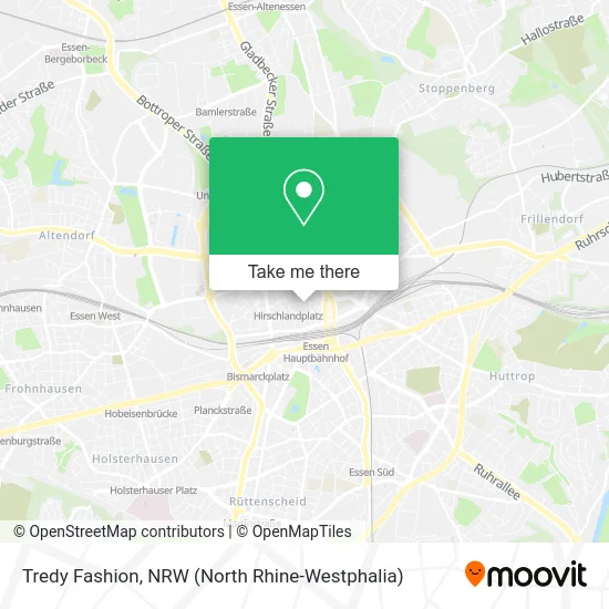 Tredy Fashion map