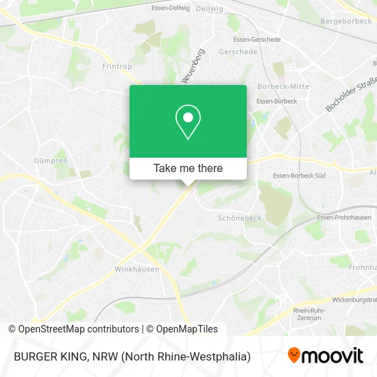Карта BURGER KING