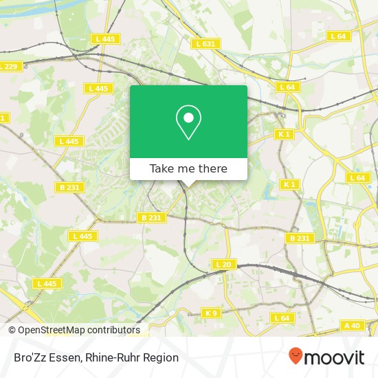 Bro'Zz Essen map