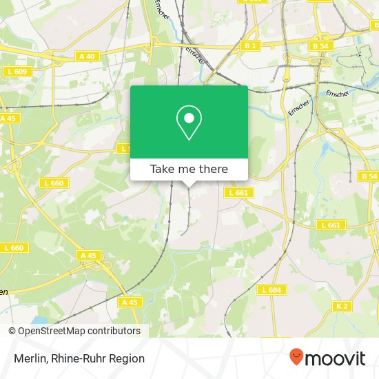 Merlin, Harkortstraße 90 Hombruch, 44225 Dortmund map